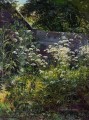 生い茂った庭のゴートウィード草の隅 1884 年の古典的な風景 Ivan Ivanovich